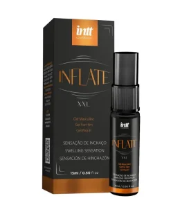 Inflate gel masculino com efeito quente 15g