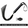 Chicote com Tiras de 40cm Preto