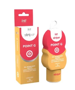 Gel Striper Point G - Excitante Com ondas de vibração e calor - Intt