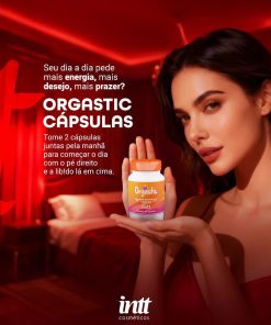 Alternative view of Orgastic cápsulas suplemento multivitamínico feminino 60 cápsulas