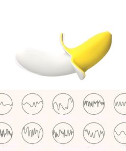 Vibrador Little Banana com 10 modos de vibração