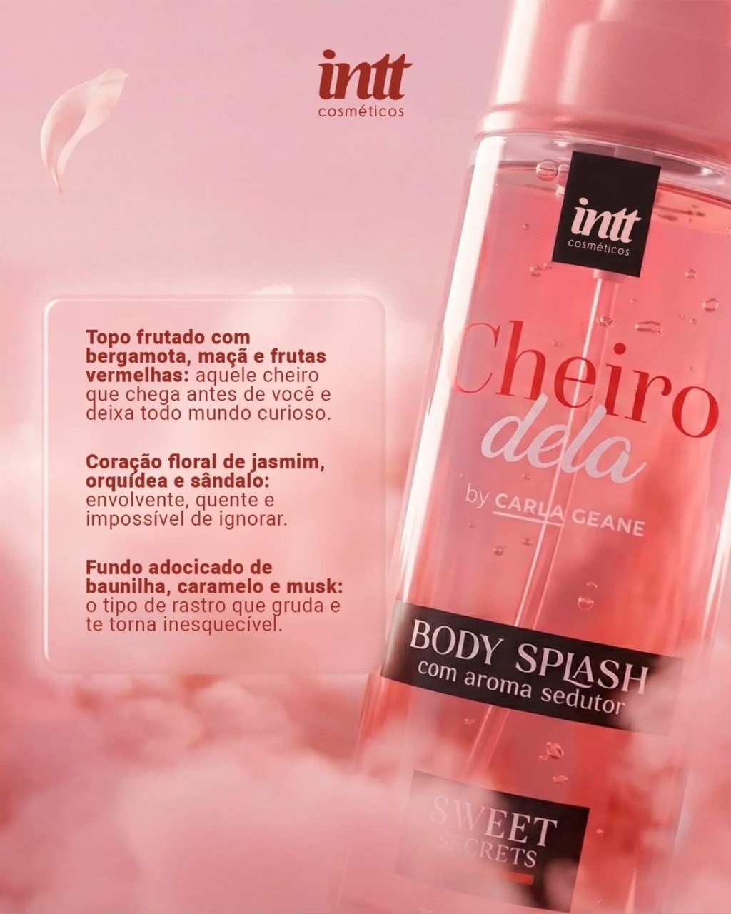 kit cheiro dela desodorante e body splash