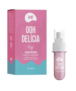 Calda íntima picante OOH Delícia sabor Marshmallow Linha Collors Intt 11g