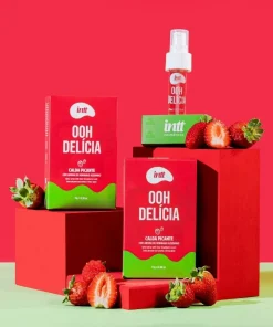 Alternative view of Ooh Delícia calda beijável com aroma de Morango Azedinho 11g