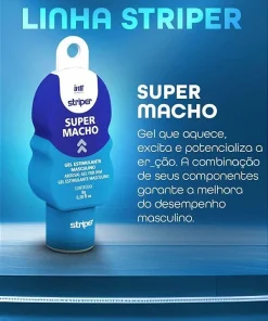 Alternative view of Super Macho Striper gel funcional masculino 8g