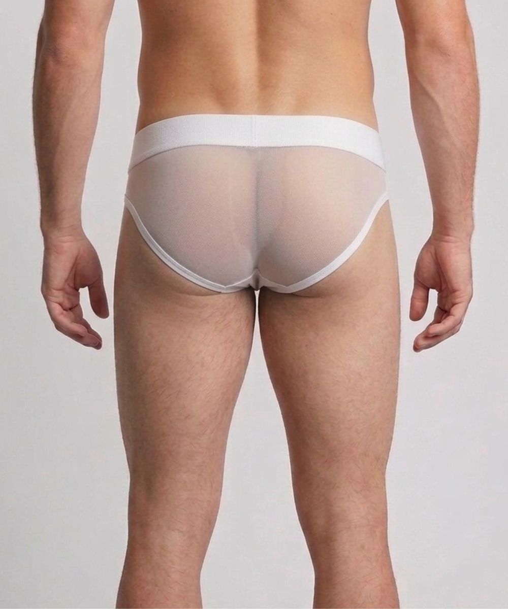 Cueca estampada cereja e flores