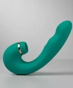 Alternative view of Estimulador clitoriano e ponto G - 3 em 1 - verde